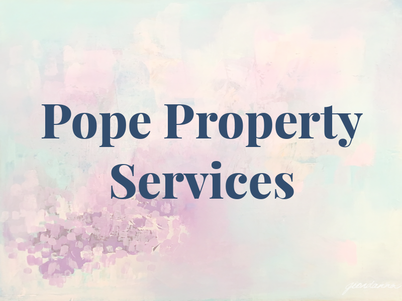 Pope Property Services