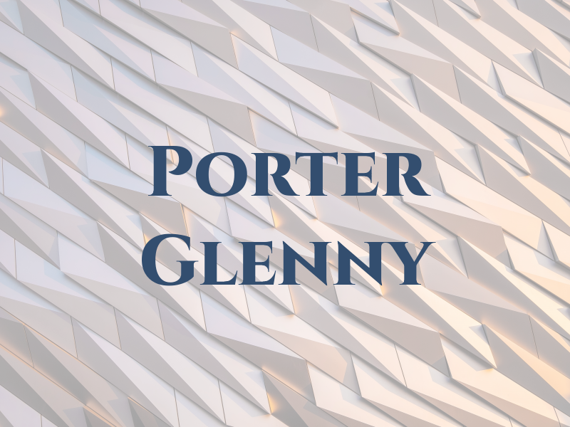 Porter Glenny