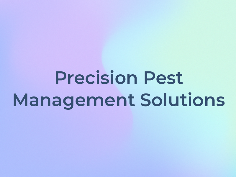 Precision Pest Management Solutions Ltd