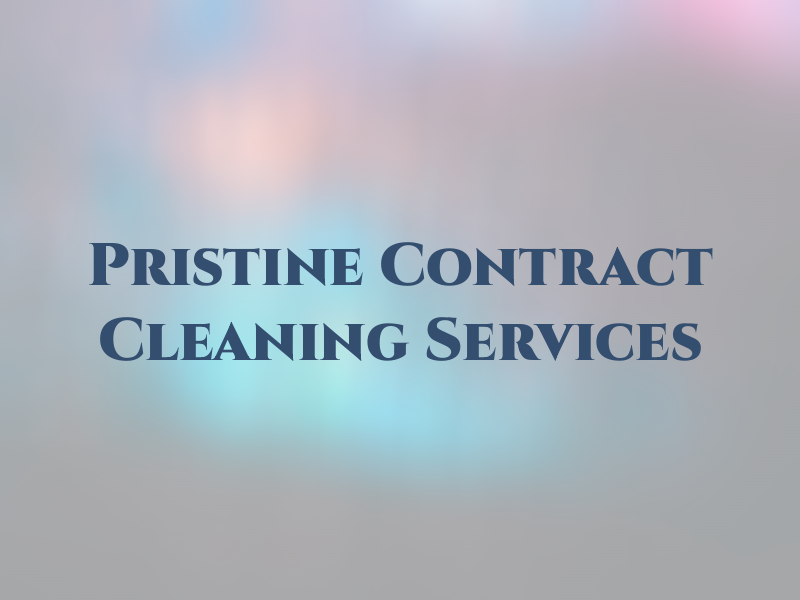 Pristine Contract Cleaning Services Ltd