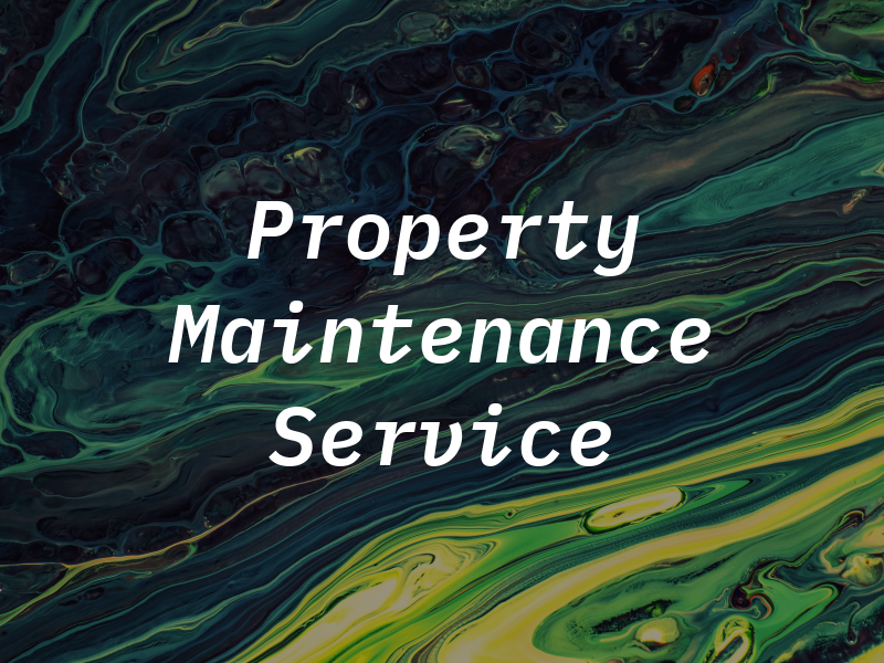 Property Maintenance Service