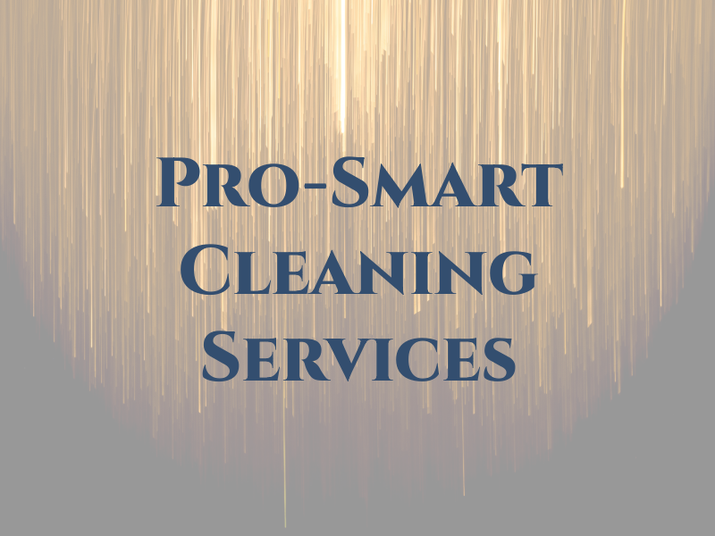 Pro-Smart Cleaning Services
