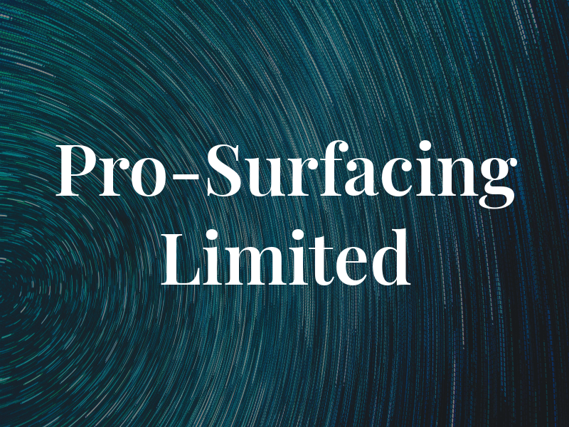 Pro-Surfacing Limited