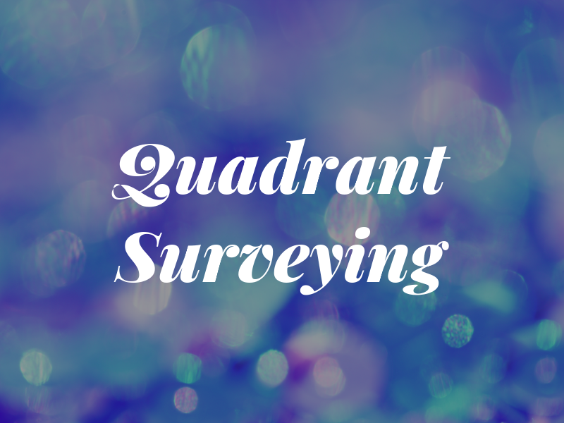 Quadrant Surveying