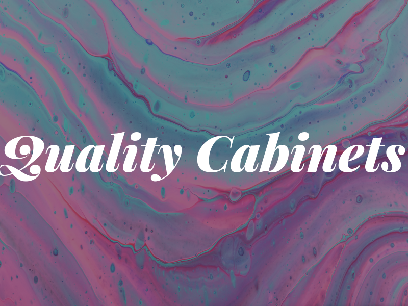 Quality Cabinets