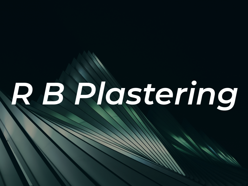 R B Plastering