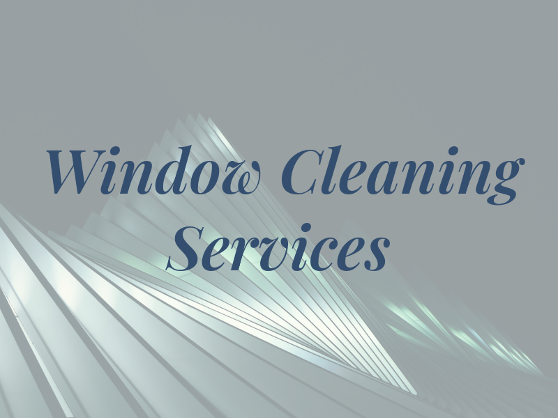 R D Window Cleaning Services