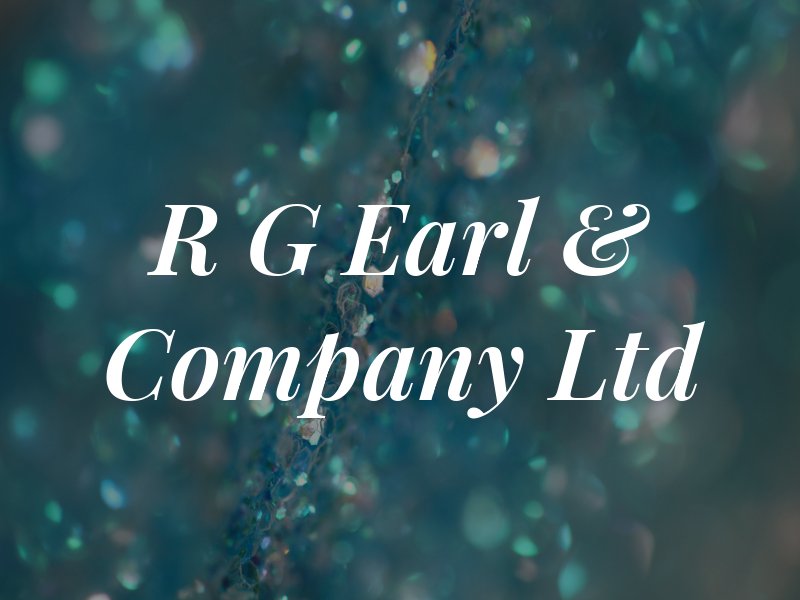 R G Earl & Company Ltd