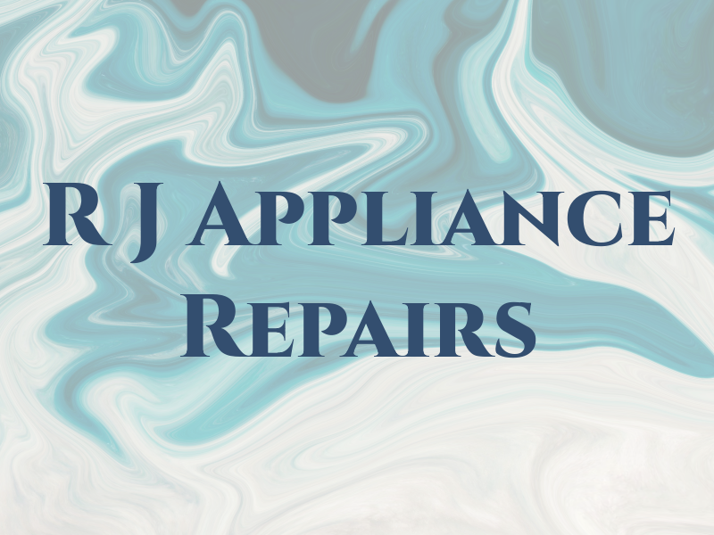 R J Appliance Repairs