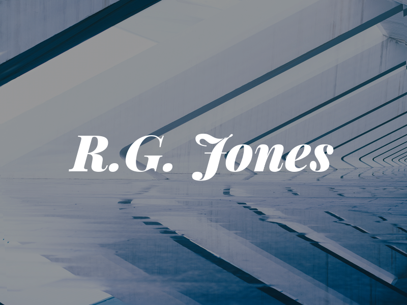 R.G. Jones