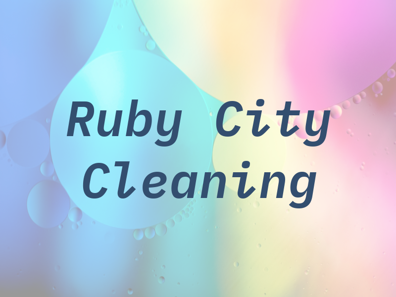 Ruby City Cleaning
