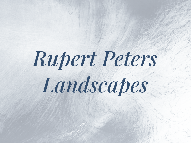 Rupert Peters Landscapes