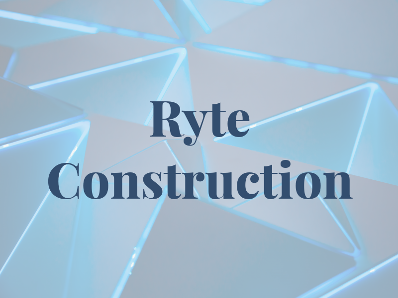Ryte Construction