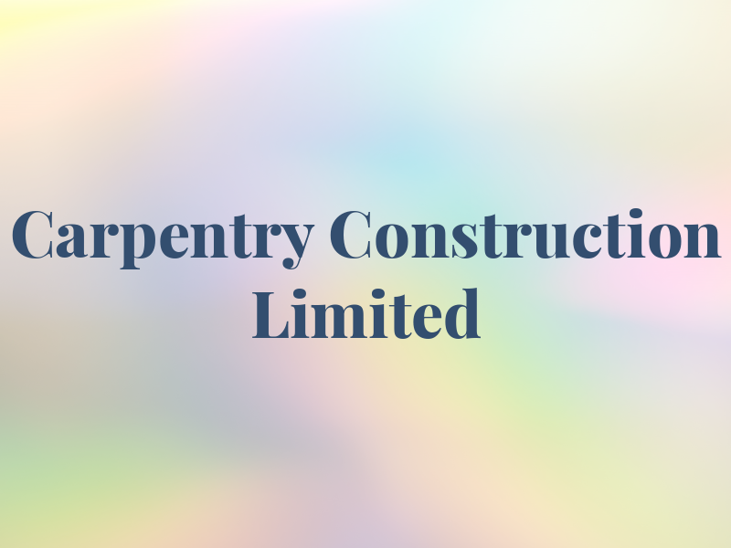 RK Carpentry Construction Limited