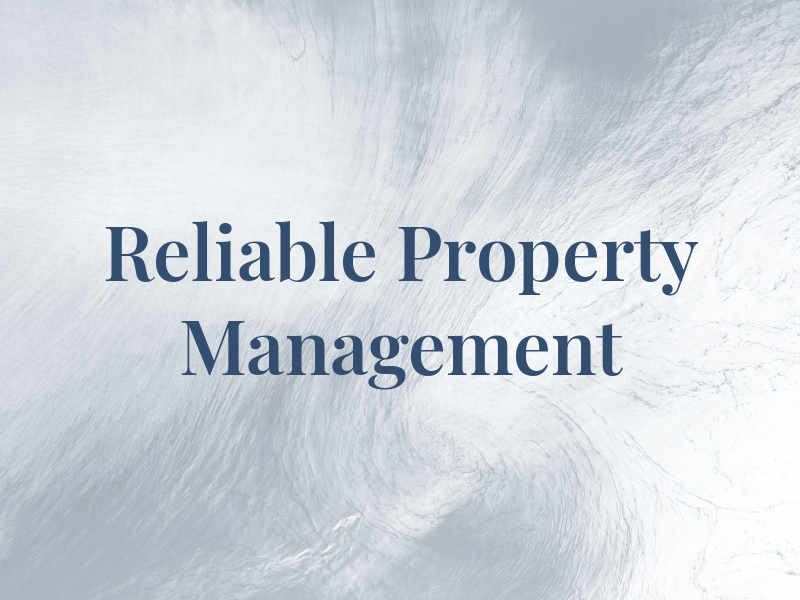 Reliable Property Management