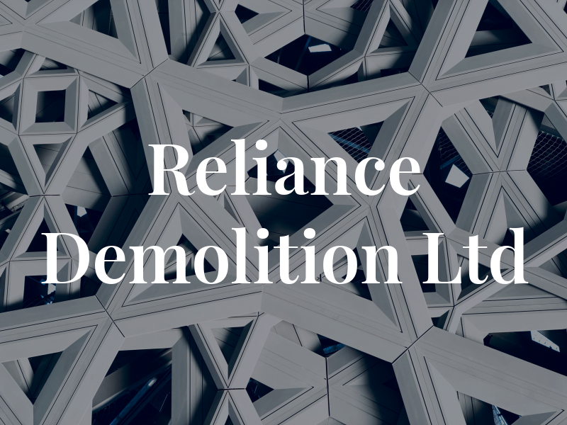Reliance Demolition Ltd