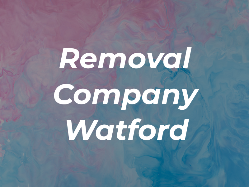 Removal Company Watford