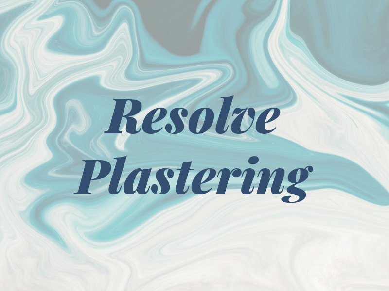 Resolve Plastering