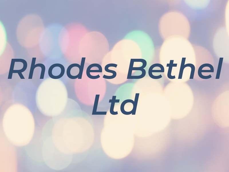 Rhodes Bethel Ltd