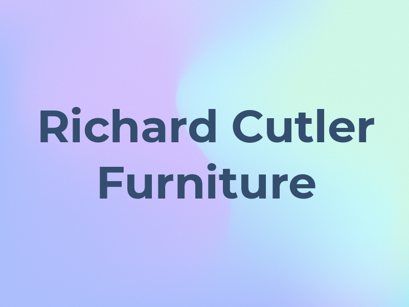 Richard Cutler Furniture