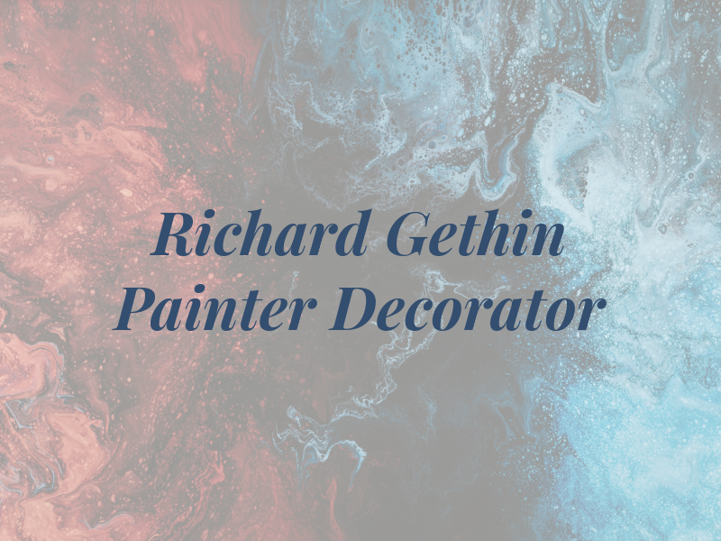 Richard Gethin Painter & Decorator