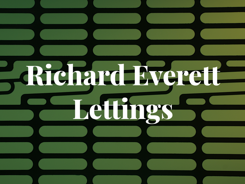 Richard Everett Lettings