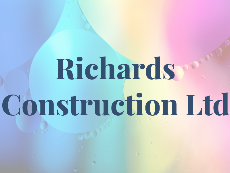 Richards Construction Ltd