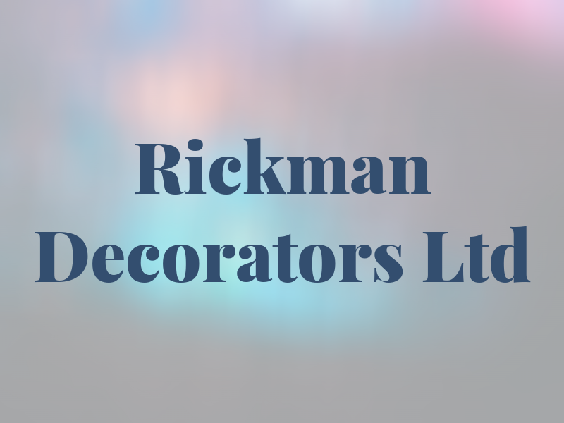 Rickman Decorators Ltd