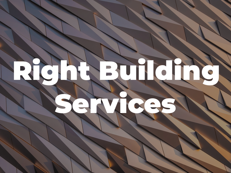 Right Building Services