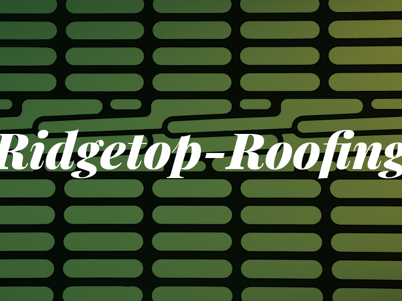 Ridgetop-Roofing