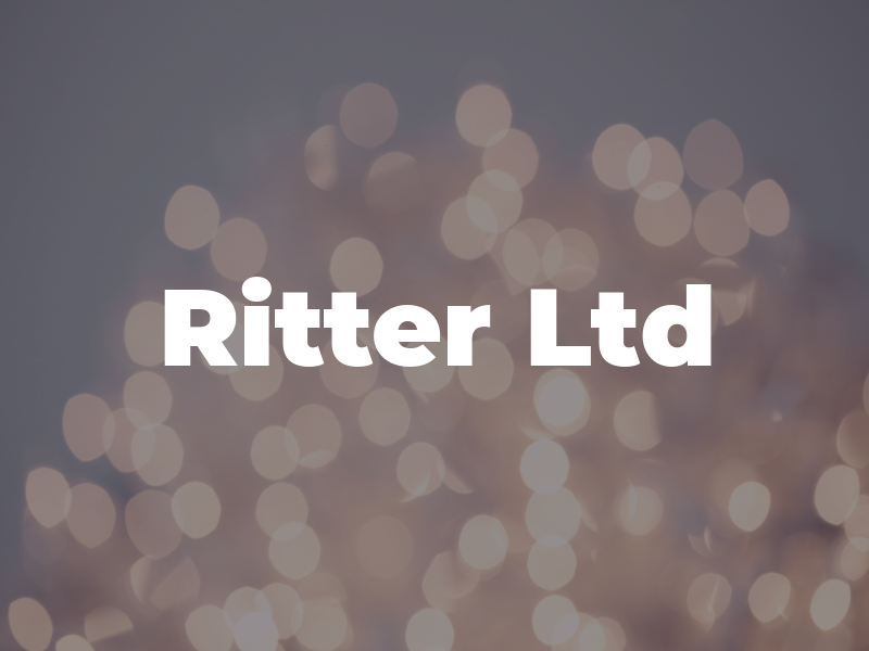 Ritter Ltd