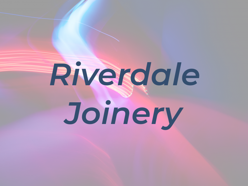 Riverdale Joinery