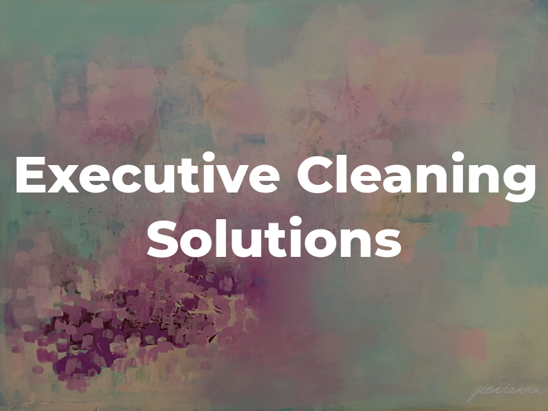 Rj Executive Cleaning Solutions