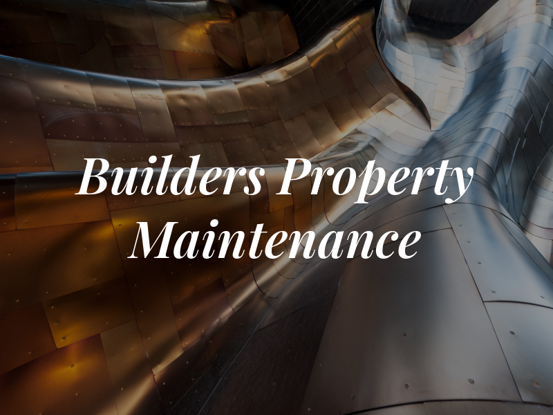 Rjw Builders and Property Maintenance