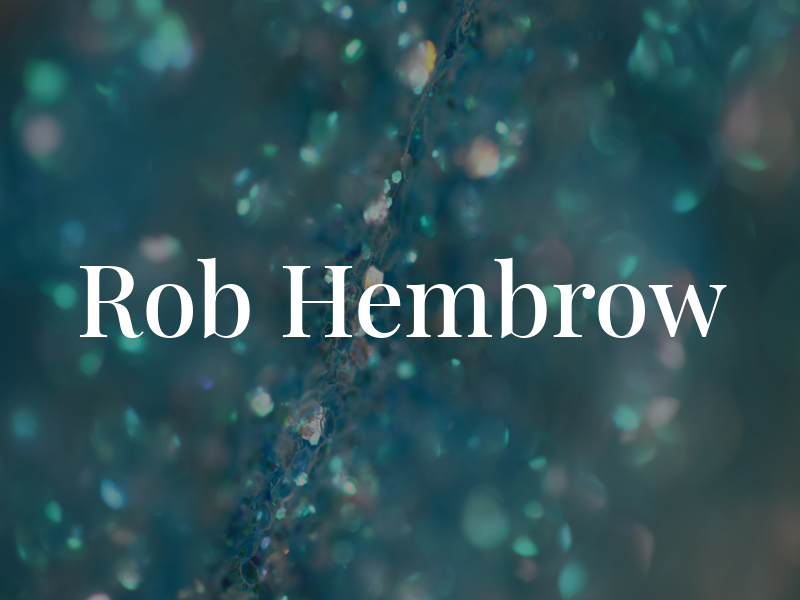 Rob Hembrow