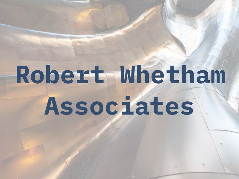 Robert Whetham Associates Ltd