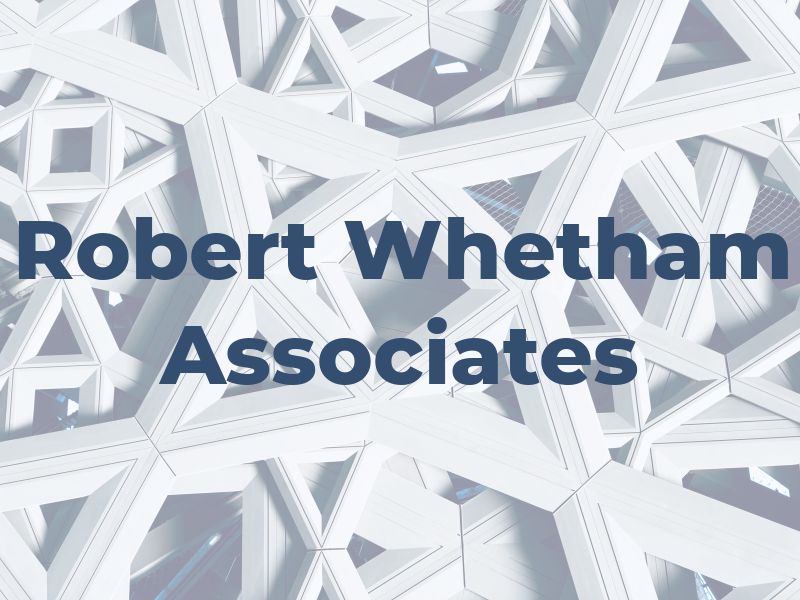 Robert Whetham Associates Ltd