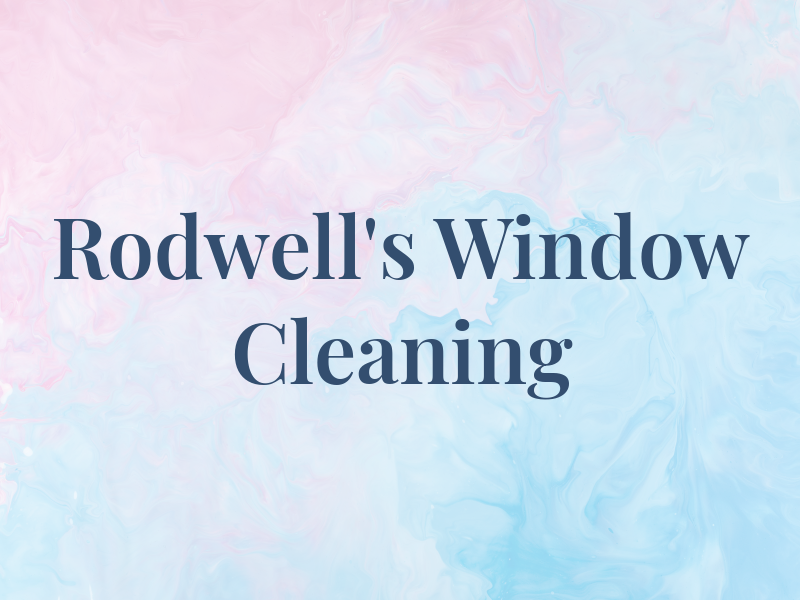 Rodwell's Window Cleaning