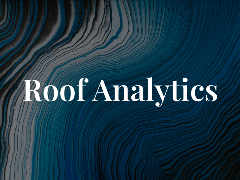 Roof Analytics