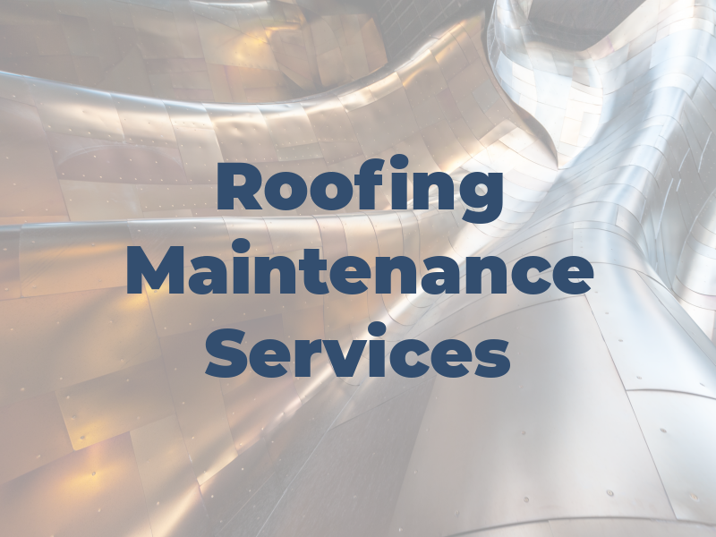 Roofing Maintenance Services Ltd