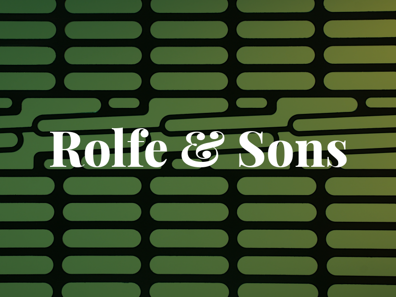Rolfe & Sons