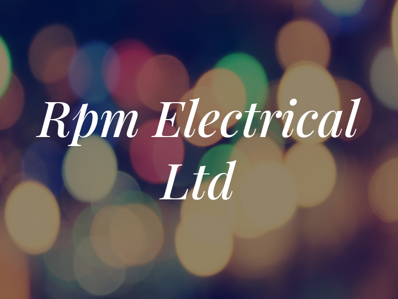 Rpm Electrical Ltd