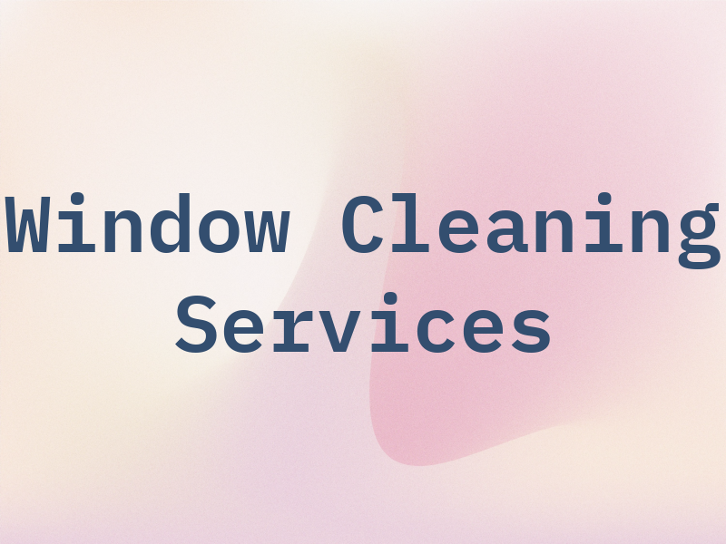 S & d Window Cleaning Services
