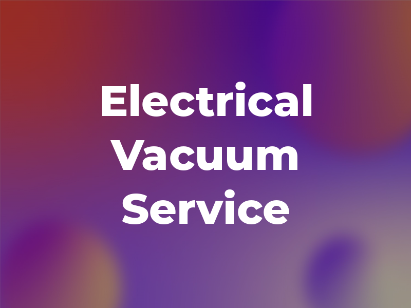 S D Electrical Vacuum Service