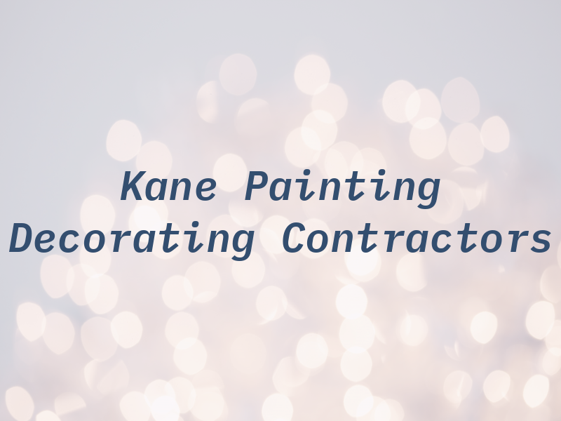 S Kane Painting & Decorating Contractors