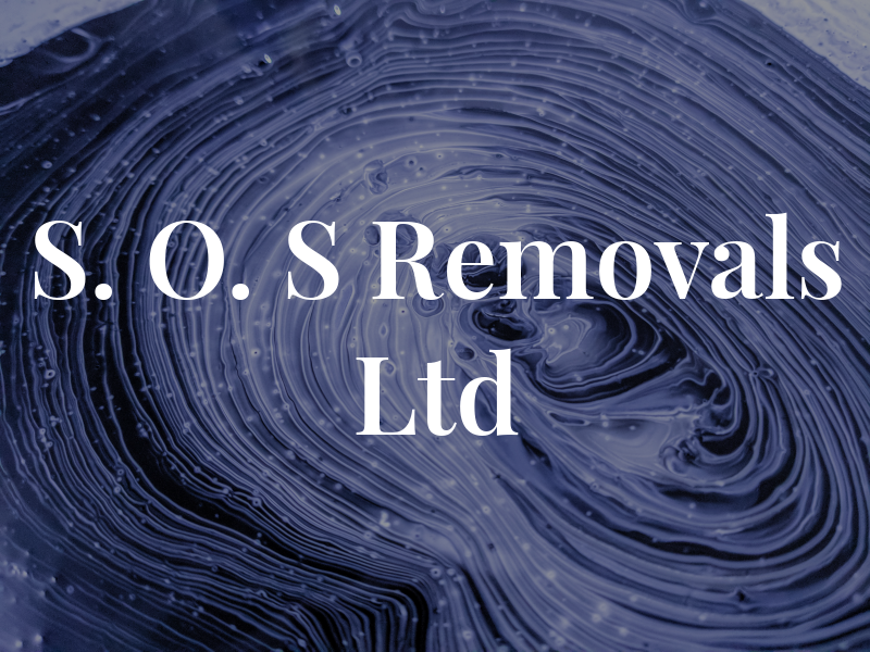 S. O. S Removals Ltd