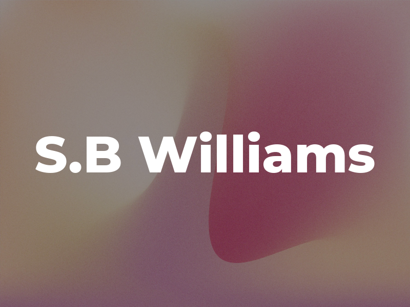 S.B Williams