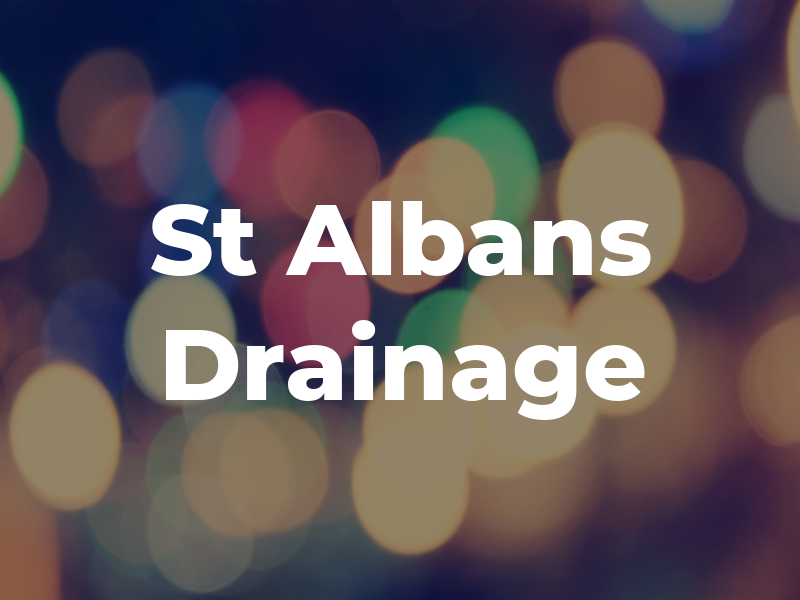 St Albans Drainage