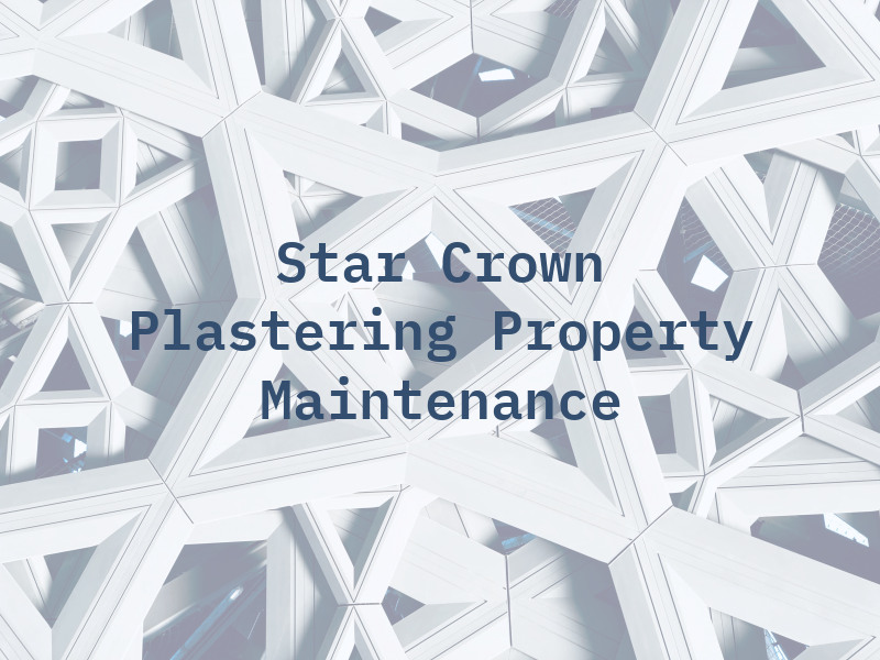 Star & Crown Plastering & Property Maintenance