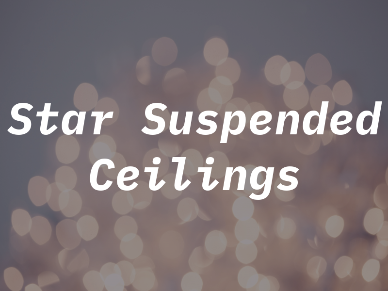 Star Suspended Ceilings Ltd